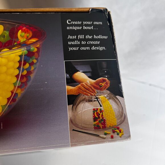 Fill-A-Bowl 12" Holiday Personalized Create Your Own Unique Bowl Candy Party - Picture 4 of 13